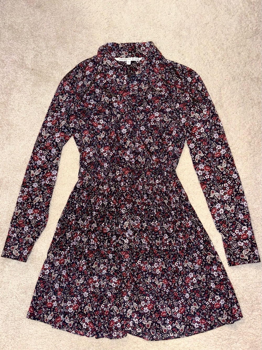 Veronica Beard Floral Print Dress - Picture 5 of 8
